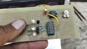 555 and 4017 ic use led circuit