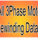 motor rewinding data pdf