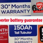 inverter battery guarantee warranty